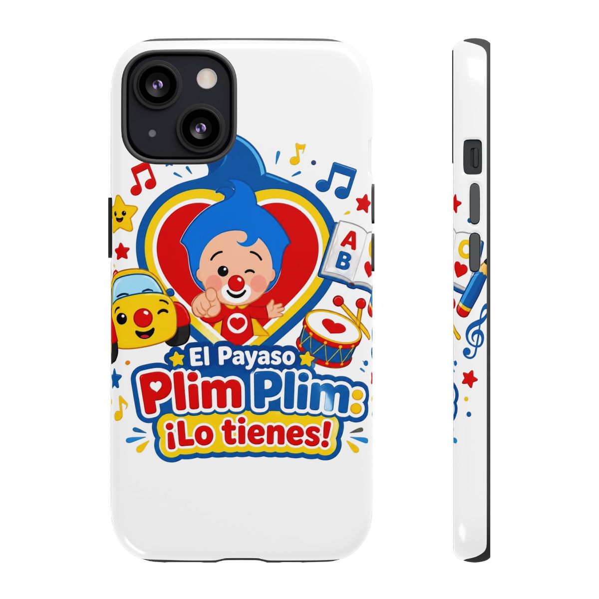 El Payaso Plim Plim "s wheels and musical notes that symbolize the show" Phone Case - Official phone-cases merchandise