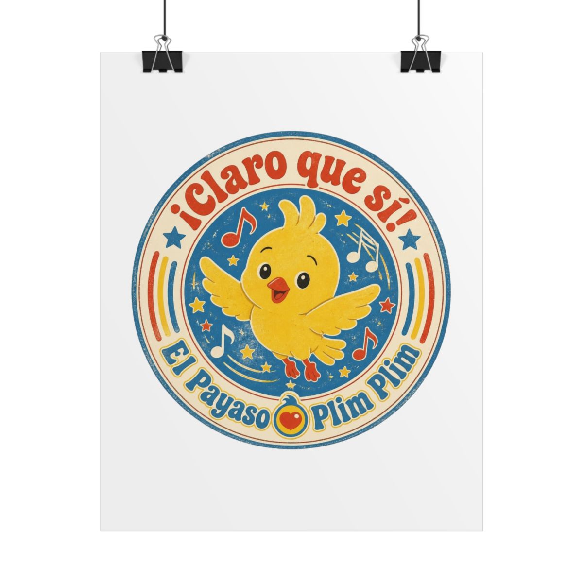El Payaso Plim Plim "¡Claro que sí! El Payaso Plim Plim" Poster
