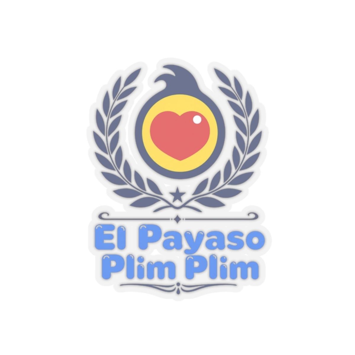 El Payaso Plim El Payaso Sticker - Official stickers merchandise