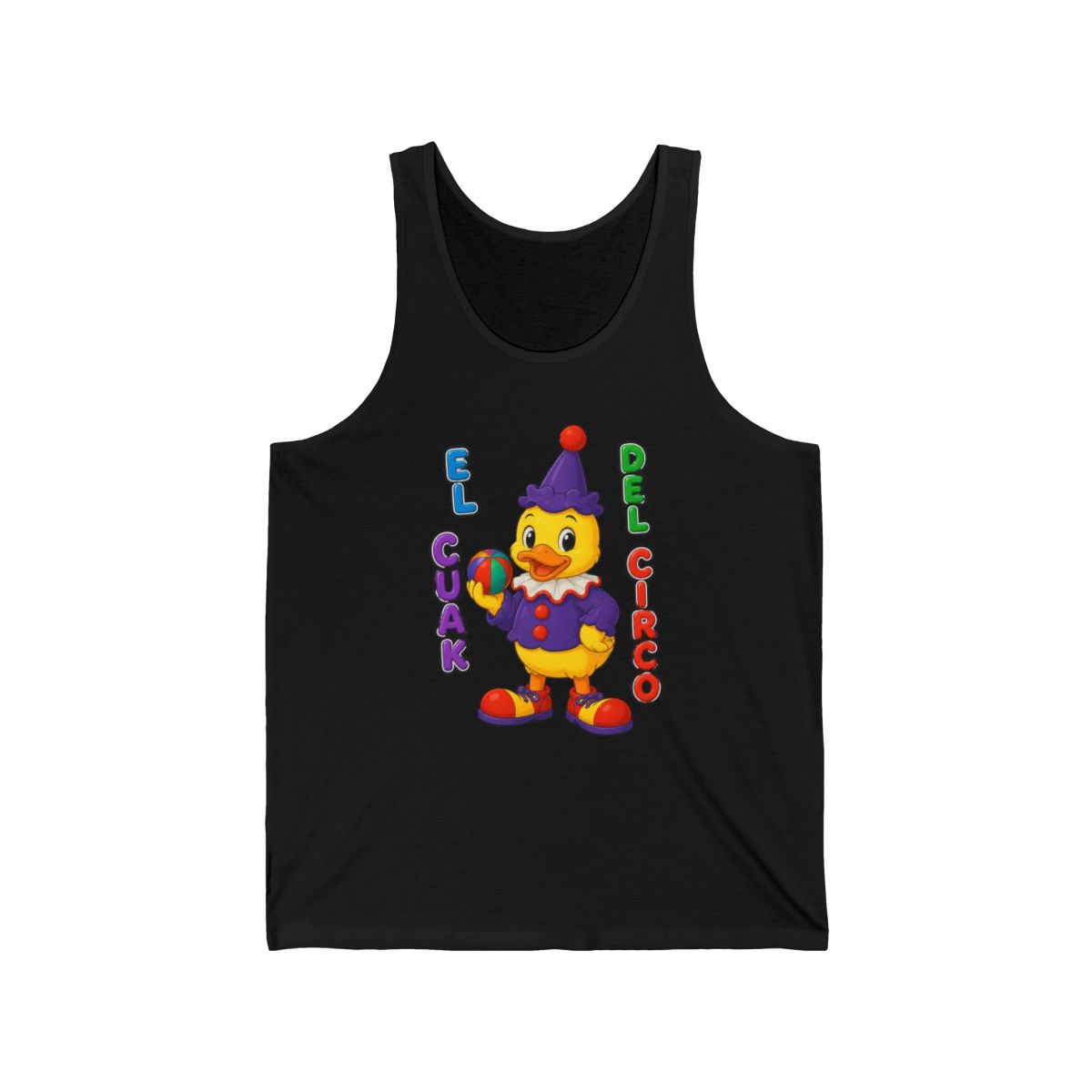 El cuak del circo pato payaso divertido halloween Tank Top Plim Plim - Official tank-tops merchandise