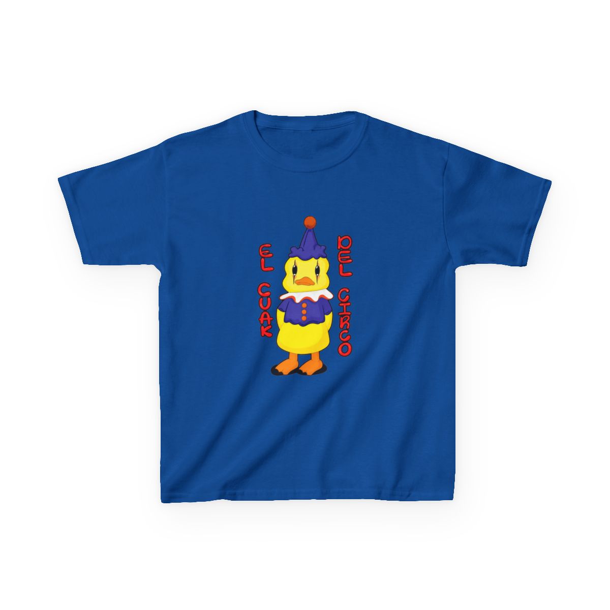 El cuak del circo pato payaso divertido halloween Kids T-Shirt | El Payaso Plim Plim - alternate angle 2, merchandise