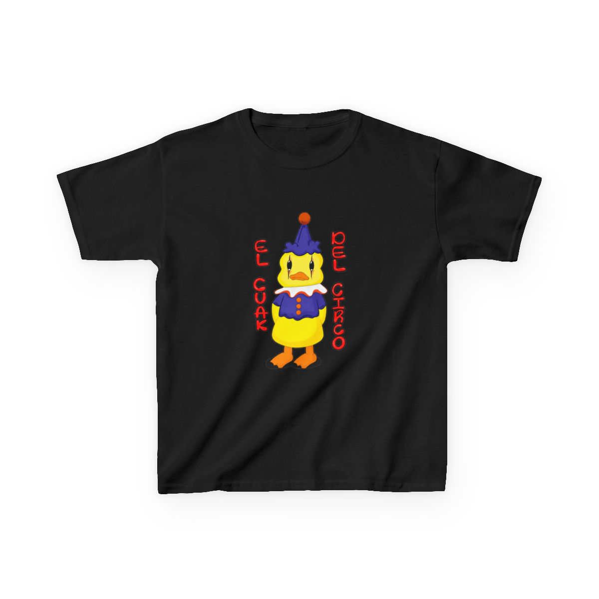 El cuak del circo pato payaso divertido halloween Kids T-Shirt | El Payaso Plim Plim - alternate angle 2, merchandise