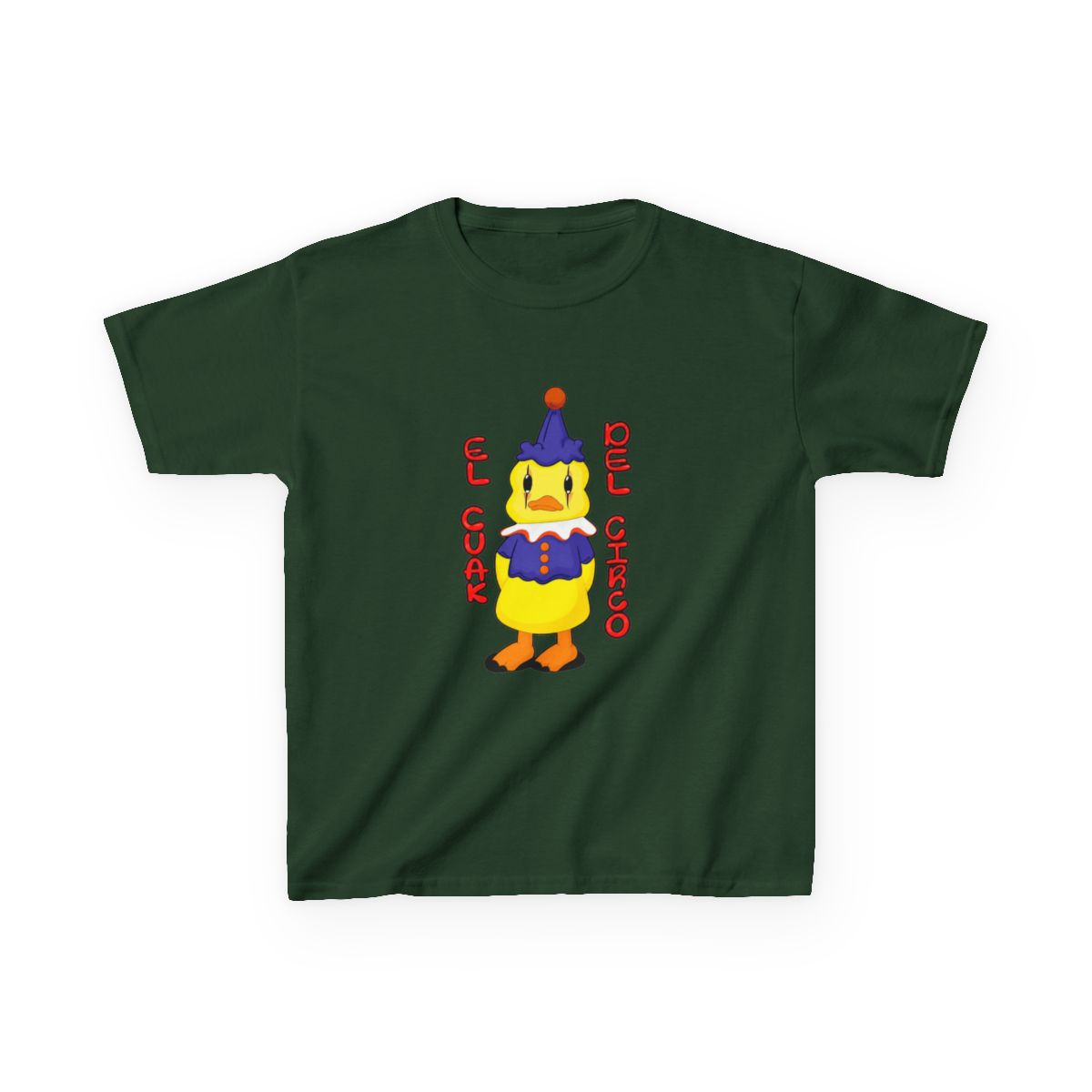 El cuak del circo pato payaso divertido halloween Kids T-Shirt | El Payaso Plim Plim - alternate angle 4, merchandise