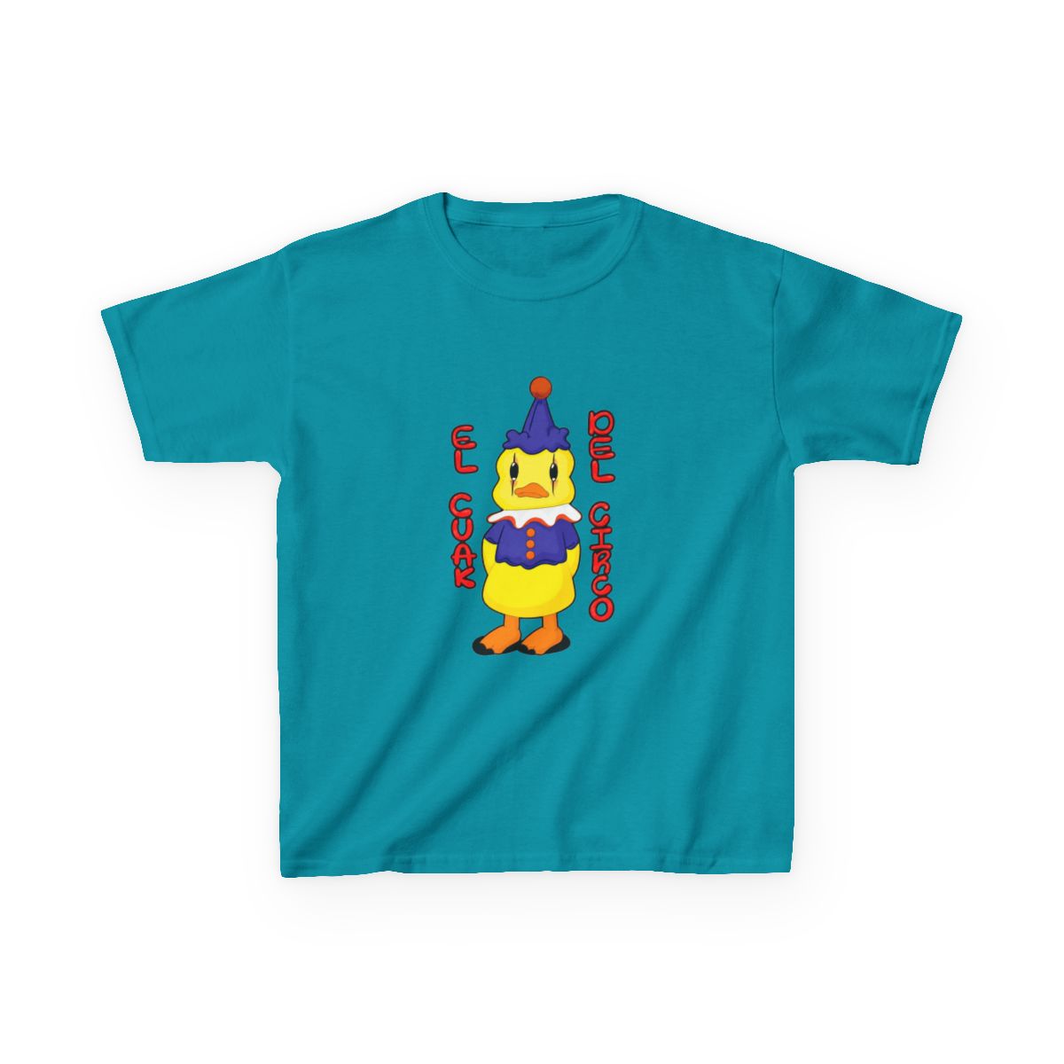 El cuak del circo pato payaso divertido halloween Kids T-Shirt | El Payaso Plim Plim - alternate angle 5, merchandise