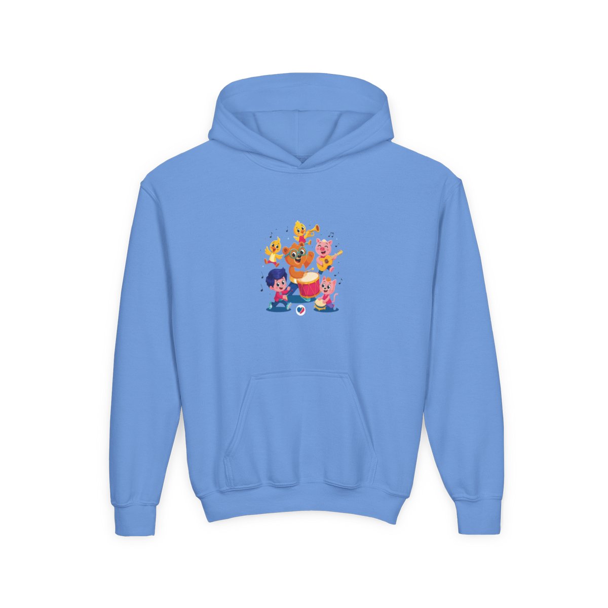 Kids Plim Plim the clown Kids Hoodie | El Payaso Plim Plim - alternate angle 5, merchandise