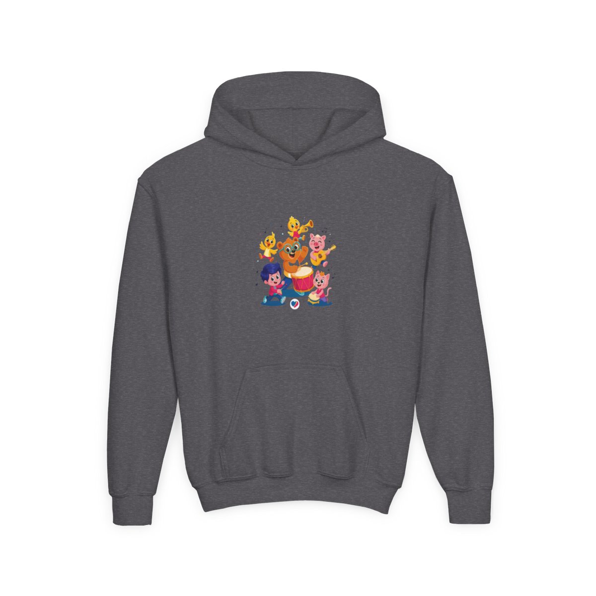 Kids Plim Plim the clown Kids Hoodie | El Payaso Plim Plim - alternate angle 4, merchandise