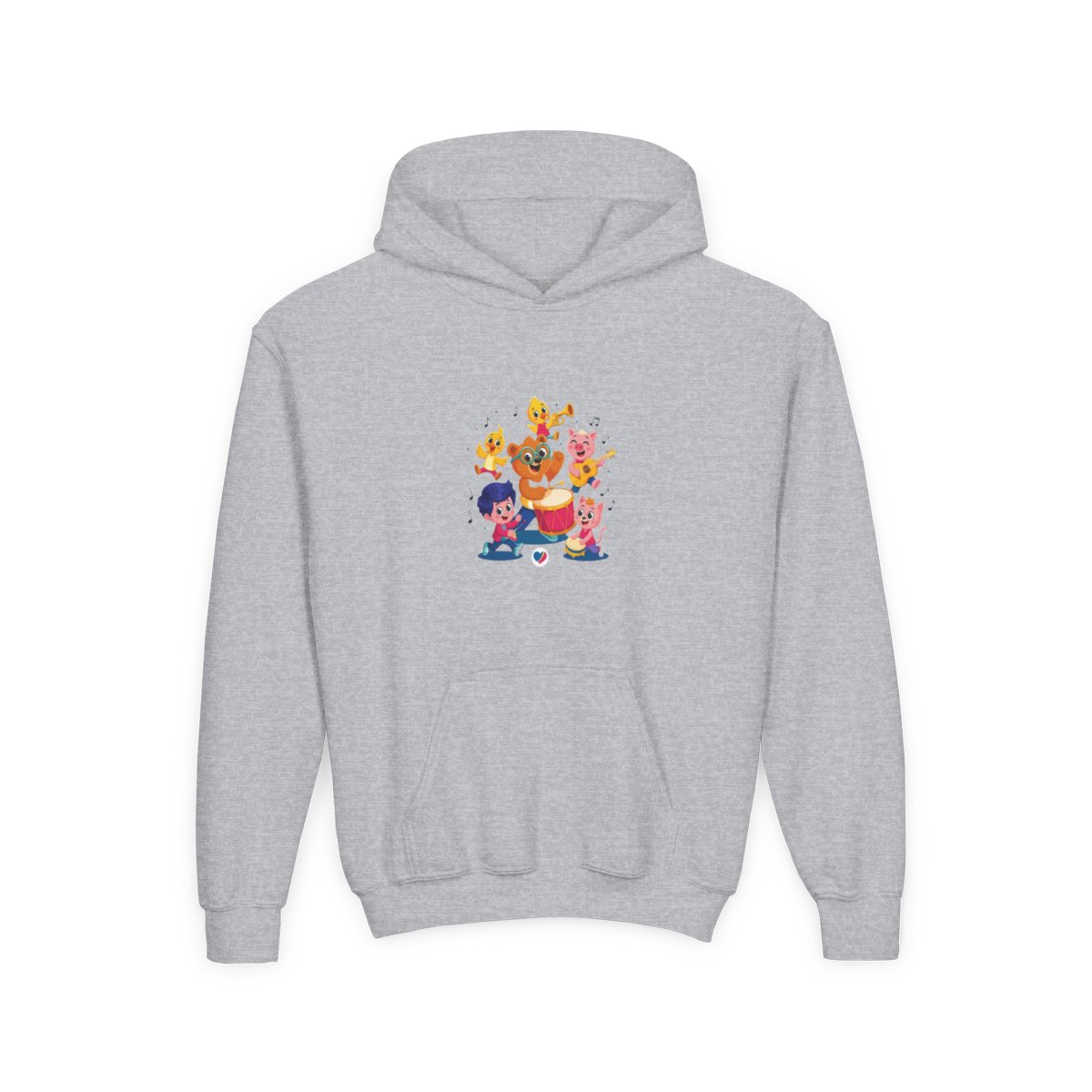 Kids Plim Plim the clown Kids Hoodie | El Payaso Plim Plim - alternate angle 2, merchandise